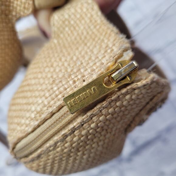 Le Silla Crystal Embellished Cross Strap Woven Heels size 39 - Picture 5 of 16